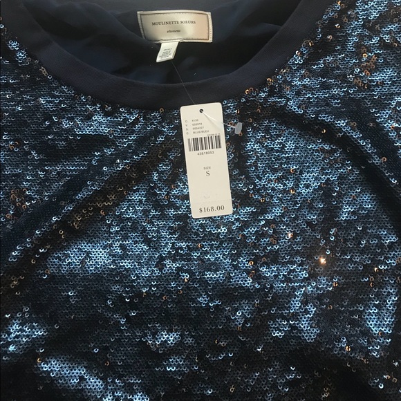 New Anthropologie Sequined Tunic Dress Size: Small - Picture 5 of 5